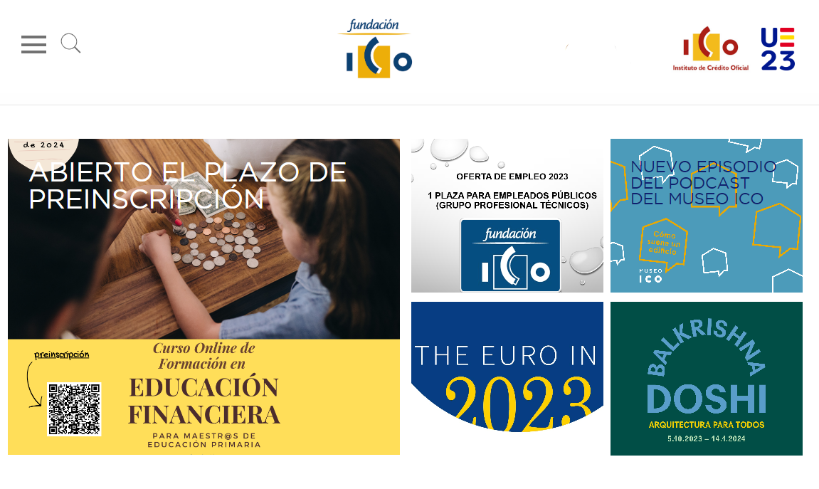 home web Fundación ICO